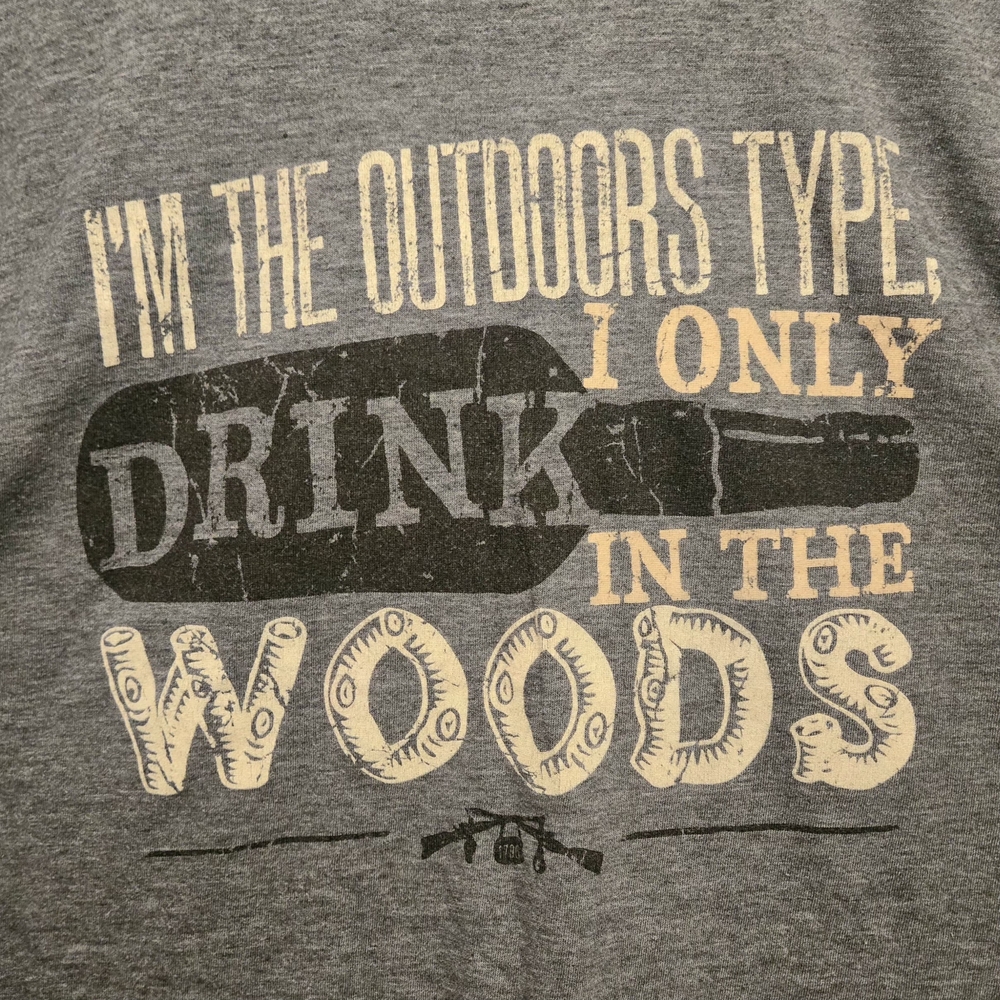 ​Davy Crockett’s Tennessee Whiskey Graphic Tee - Gray - XL - Picture 2 of 6